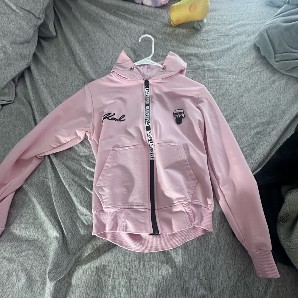 KARL zip up sweater